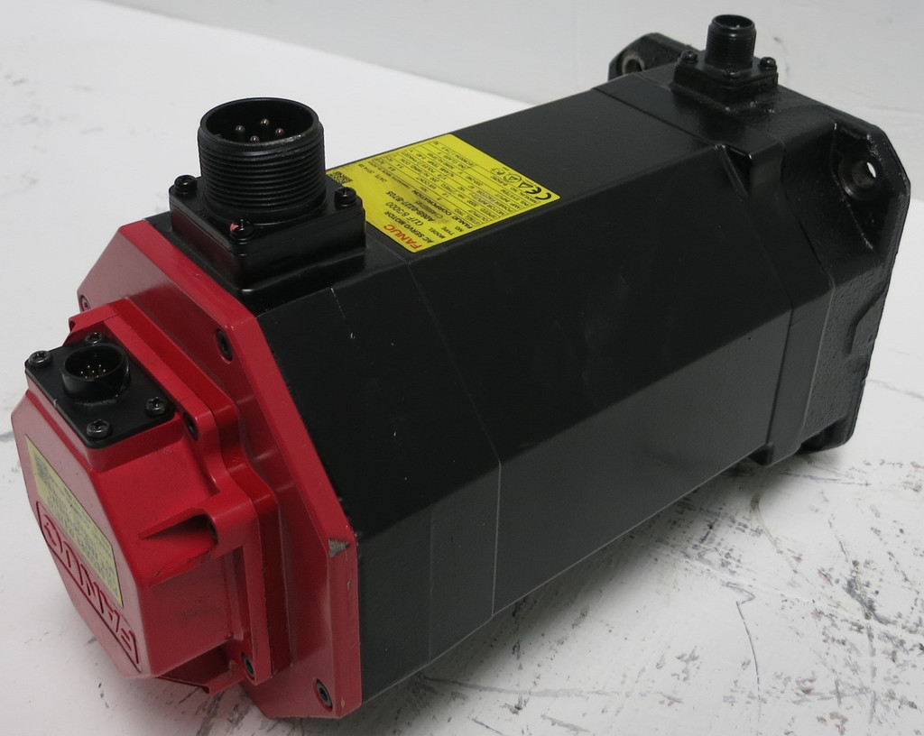 Fanuc aiF 8/3000 A06B-0227-B705 3000 RPM AC Servo Motor Pulsecoder aiAR128  (GA0716-4)